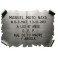 PLACA ACERO RUSTICA
